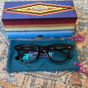 Caddis Black Eyeglasses